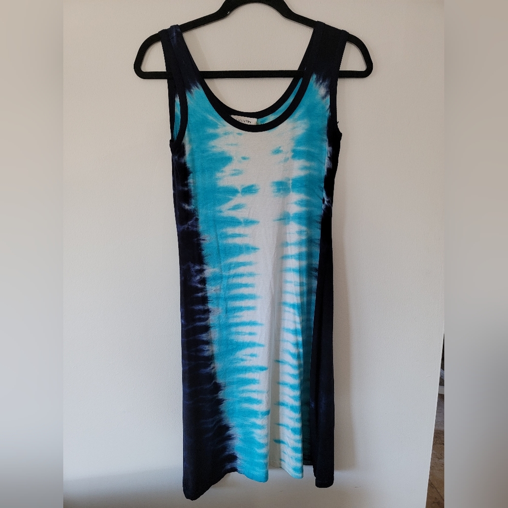 Calvin klein tie dye tank top dress